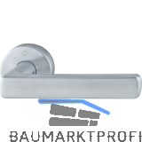HOPPE Dr�ckerhalbgarnitur DALLAS rund, Vierkant 8/62 mm, Edelstahl matt