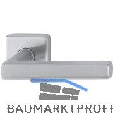 HOPPE Dr�ckerhalbgarnitur DALLAS eckig, Vierkant 10/72 mm, Edelstahl matt