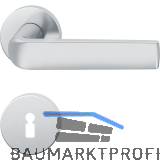 FSB Dr�ckergarnitur 12 1267 ASL auf Rosette BB, Edelstahl matt