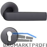 FSB Feuerschutz Dr�ckergarnitur 76 1267 AGL �NORM, Aluminium schwarz matt