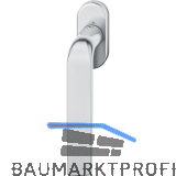 FSB Fenstergriff 34 1267 ovale Rosette, Edelstahl matt