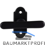 MARCHESI Triebolive OTTONE sichtbar geschraubt, Messing schwarz matt
