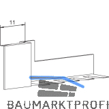 Dichtungsendst�ck VESU12, Kunststoff grau