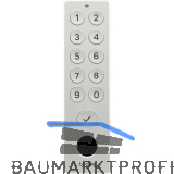 TEDEE Keypad PRO Zahlentastatur mit Fingerprint, 125 x 33 x 23,5 mm, wei�