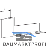 Dichtungsendst�ck VESU12, Kunststoff graphitgrau