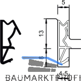 Haust�rdichtung S 6513, Kunststoff schwarz