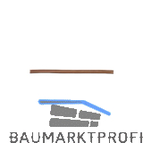 Silikon Dichtungsprofil 130.SP0641-2 zum Einfr�sen, mit Ankersteg 6 mm, braun