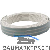 Dichtungsprofil selbstklebend, Typ K, Kunststoff wei�, 1 St�ck = 7,5 Meter