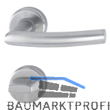 HOPPE Dr�ckergarnitur ALTA - auf Rosette WC, 39-47 mm, Edelstahl matt