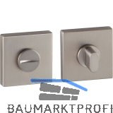 MARCHESI WC-Rosette, 52 x 52, H�he 10 mm, Zamak vernickelt matt