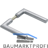 HOPPE Dr�ckerpaar Stockholm, ohne Rosetten, Edelstahl matt