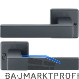 HOPPE Dr�ckerpaar AUSTIN MiniLock rechts, Aluminium schwarz matt