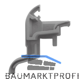GUTMANN Endkappe 257/24 zu Drau 25/24F, 90�, EPDM grau, links