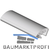 Dichtungsprofil f�r Halteprofil Alu Isostar, Kunststoff wei�