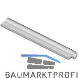 Dichtungsprofil Isostar Rundprofil 6,5 mm, Kunststoff wei�