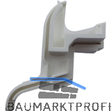 GUTMANN Endkappe 245/32X zu Kocher L�/S� 32-TXL, 90�, EPDM wei�, links