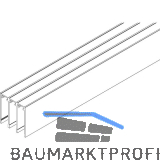 VITRIS Atrivant 80 Deckenschiene hoch 3-bahnig Alu Silber L=6000 mm