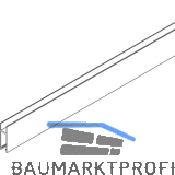 VITRIS Atrivant 80 Laufschuhprofil 8/10 mm Glas Alu Antharzit RAL 7016 L=4000 mm