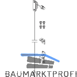 VITRIS Atrivant 80 Zubeh�r-Set Verriegelung im Wandprofil