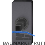 FSB Fenstergriff Adapter-Rosette eckig, Aluminium schwarz matt
