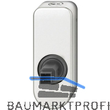 FSB Fenstergriff Adapter-Rosette oval abschlie�bar, Aluminium silber eloxiert