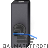 FSB Fenstergriff Adapter-Rosette eckig abschlie�bar, Aluminium schwarz matt