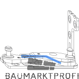 MACO Ecklager POWER PVC FT 30 13V silber links (215815)