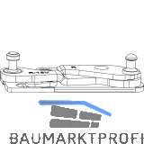 MACO Ecklager POWER 3-flg. PVC FT 30 mm, 13V, rechts (215832)