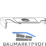 MACO Abdeckkappe Ecklager POWER PVC, FT 30 mm, links, RAL 9022 (364501)