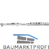 MACO Drehbandarm POWER 3-flg. Holz FT24 13V FFB 255-1400 mm silber rechts