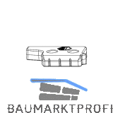 MACO MM Hebeteil Falzluft 12 mm Eurofalz 30 mm 13V silber rechts (360445)