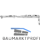 MACO Drehbandarm POWER Holz FT24 9V FFB 255-1400 silber links (217690)