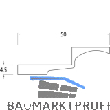 Ausgleichsst�ck f�r Bodent�rschwelle TRANSIT 58 - 76, Kunststoff schwarz
