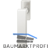 FSB Fenstergriff 34 1003 eckige Rosette, Aluminium silber eloxiert