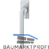 FSB Fenstergriff 34 1035 eckige Rosette, Edelstahl matt