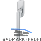 FSB Fenstergriff 34 1035 abschlie�bar ovale Rosette, Edelstahl matt