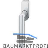 FSB Fenstergriff 34 1108 abschlie�bar ovale Rosette, Edelstahl matt