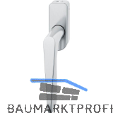 FSB Fenstergriff 34 1144 abschlie�bar ovale Rosette, Edelstahl matt