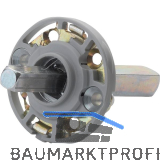 HOPPE Montagemodul UP19/RFL rund, Vierkant 10/62 mm, Stahl aluminiumfarbig