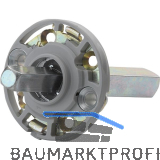 HOPPE Montagemodul UP19/RFL rund, Vierkant 10/72 mm, Stahl aluminiumfarbig