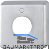 HOPPE Griff-Abdeckrosette eckig, Edelstahl matt