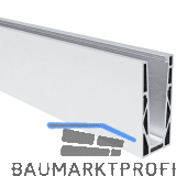 ECONOMY Bodenprofil 0004 ECO zur aufgesetzten Montage, 6000 mm, silber eloxiert