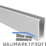 ECONOMY Bodenprofil 0008 zur aufgesetzten Montage, 2500 mm, Alu silber eloxiert