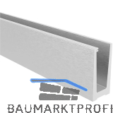 ECONOMY Bodenprofil 0008 zur aufgesetzten Montage, 5000 mm, Alu silber eloxiert