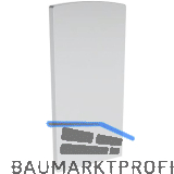 ECONOMY Endkappe f�r Bodenprofile 0008, Aluminium silber eloxiert