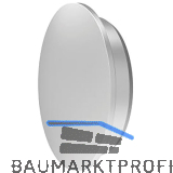 ECONOMY Abdeckkappe f�r Bodenprofile 0005, Aluminium silber eloxiert
