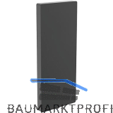 ECONOMY Endkappe f�r Bodenprofile 0005,zur vorgesetzten Montage,schwarz eloxiert