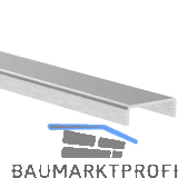 ECONOMY Kantenschutzprofil 20,5x6 mm, L=6000 mm, Glas 16-17,52 mm, Edelstahl