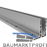 ECONOMY Bodenprofil F-Form0006ECO zur aufgesetzten Montage,2500,silber eloxiert