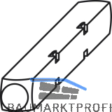 MACO Vierkantstift f�r Zwischengetriebe 7 x 26 mm (32412)